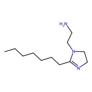 1-(2-Aminoethyl)-2-heptyl-2-imidazoline structure