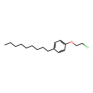 1-(2-Chloroethoxy)-4-nonylbenzene structure