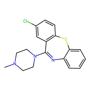 Clothiapine structure