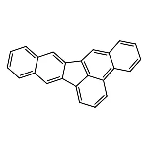 Dibenzo[b,k]fluoranthene structure
