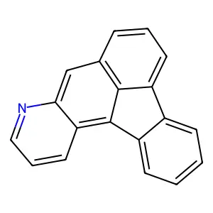 Fluoreno(9,1-gh)quinoline structure