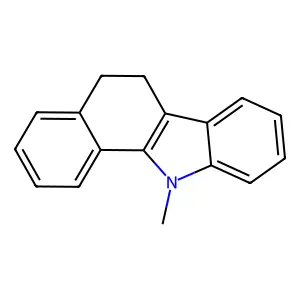 11-methyl-6,11-dihydro-5H-benzo[a]carbazole structure