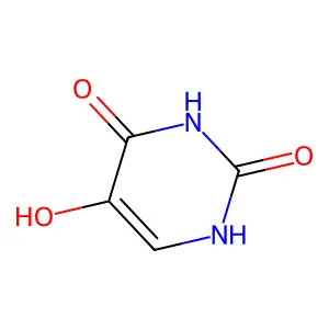 5-hydroxy-1H-pyrimidine-2,4-dione structure