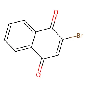 Compound C10H5BrO2 structure