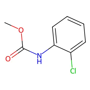 methyl N-(2-chlorophenyl)carbamate structure