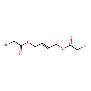 Compound C8H10Br2O4 structure