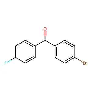 Compound C13H8BrFO structure
