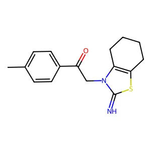 Compound C16H18N2OS structure