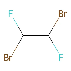 1,2-dibromo-1,2-difluoroethane structure
