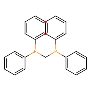 Bis(diphenylphosphino)methane structure