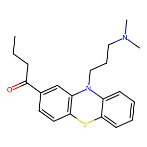 Butyrylpromazine structure