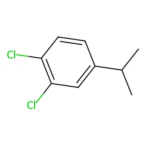 3,4-Dichlorocumene structure