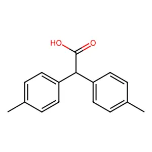2,2-bis(4-methylphenyl)acetic acid structure