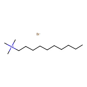 Decyltrimethylammonium bromide structure