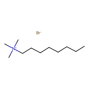 trimethyl(octyl)azanium bromide structure
