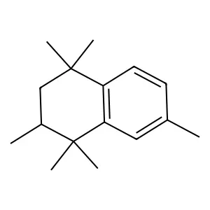 1,1,3,4,4,6-hexamethyltetralin structure