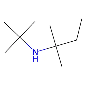 tert-Amyl-tert-butylamine structure