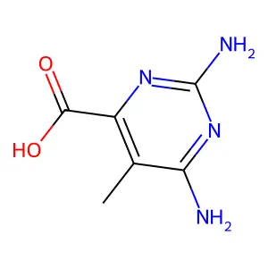Compound C6H8N4O2 structure
