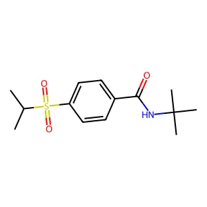N-tert-Butyl-p-(isopropylsulfonyl)benzamide structure