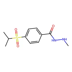 N'-methyl-4-propan-2-ylsulfonylbenzohydrazide structure