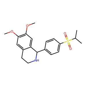 Compound C20H25NO4S structure