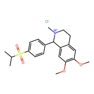 Compound C21H28ClNO4S structure
