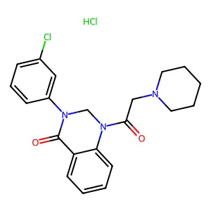 Compound C21H23Cl2N3O2 structure