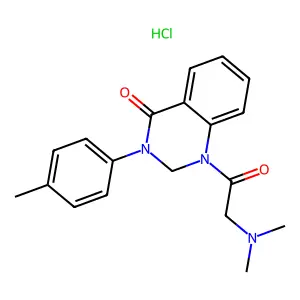 Compound C19H22ClN3O2 structure