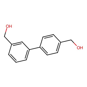 [1,1'-Biphenyl]-3,4'-diyldimethanol structure