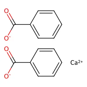 Calcium benzoate structure