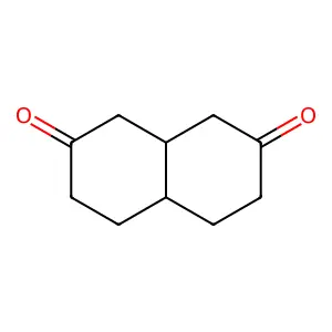 1,3,4,4a,5,6,8,8a-octahydronaphthalene-2,7-dione structure