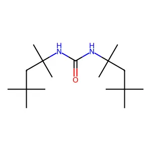 1,3-bis(2,4,4-trimethylpentan-2-yl)urea structure