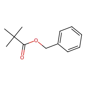 Benzyl pivalate structure