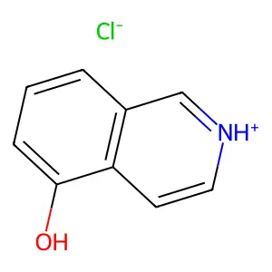 isoquinolin-2-ium-5-ol chloride structure