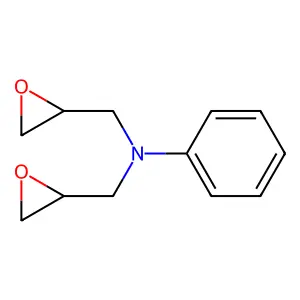 Diglycidylaniline structure