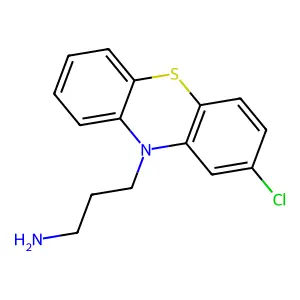 Didemethylchlorpromazine structure