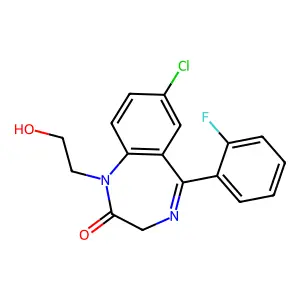 Compound C17H14ClFN2O2 structure