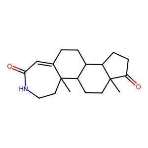 10a,12a-dimethyl-2,3,3a,3b,4,5,8,9,10,10b,11,12-dodecahydroindeno[4,5-i][3]benzazepine-1,7-dione structure