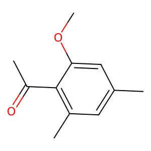 1-(2-methoxy-4,6-dimethylphenyl)ethanone structure