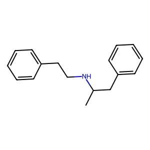 1-phenyl-N-(2-phenylethyl)propan-2-amine structure