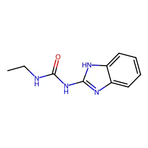 1-(1H-benzimidazol-2-yl)-3-ethylurea structure