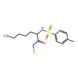 TOSYLLYSINE CHLOROMETHYL KETONE structure