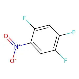 1,2,4-Trifluoro-5-nitrobenzene structure
