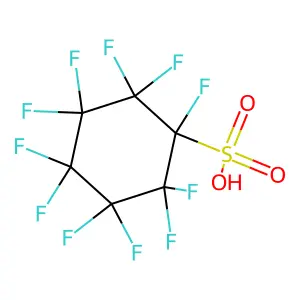 perfluorocyclohexane sulfonic acid structure