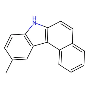 10-methyl-7H-benzo[c]carbazole structure