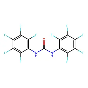 1,3-Bis(pentafluorophenyl)urea structure