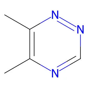 1,2,4-Triazine, 5,6-dimethyl- structure