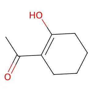 1-(2-hydroxycyclohex-1-en-1-yl)ethanone structure