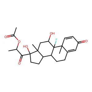 FLUPEROLONE ACETATE structure