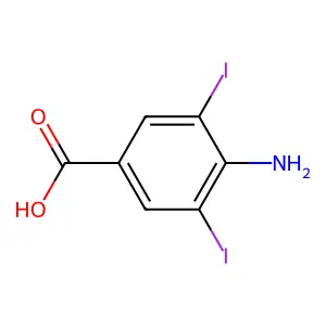 Compound C7H5I2NO2 structure
